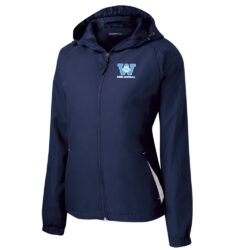 Rebels Ladies Hooded Raglan Jacket