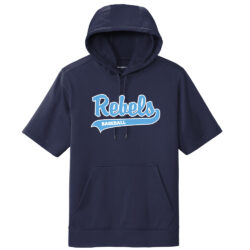 Rebels Short-Sleeve Wicking Hoodie